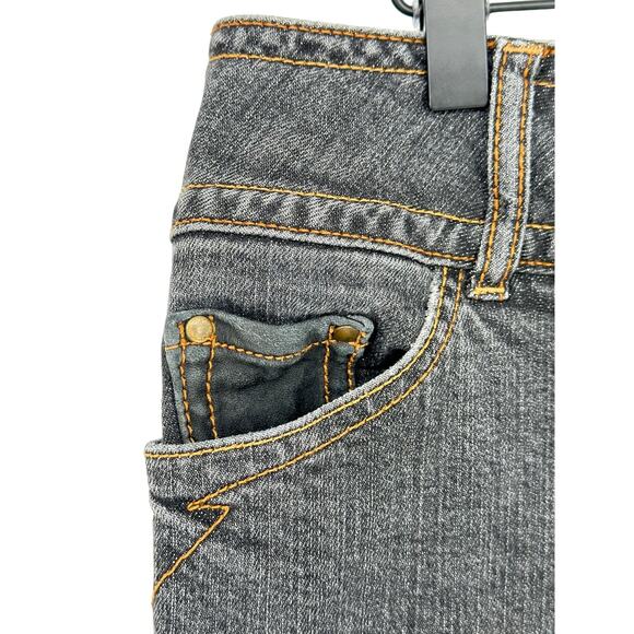 Cabi Jeans Boot Cut Patch Pockets Mid Rise Contemporary Fit Black Western 10 - Picture 4 of 12